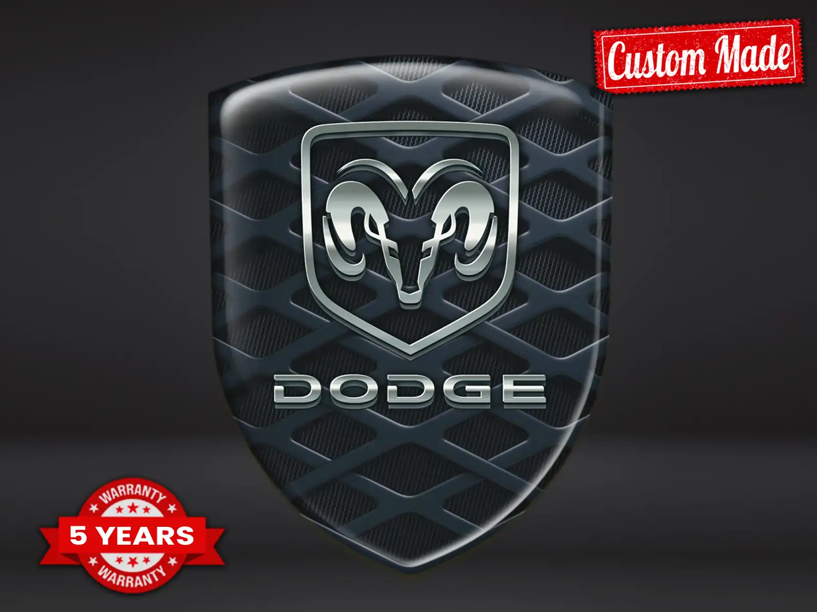 Dodge Windschutzaufkleber Limitiert Edition Robust Auto
